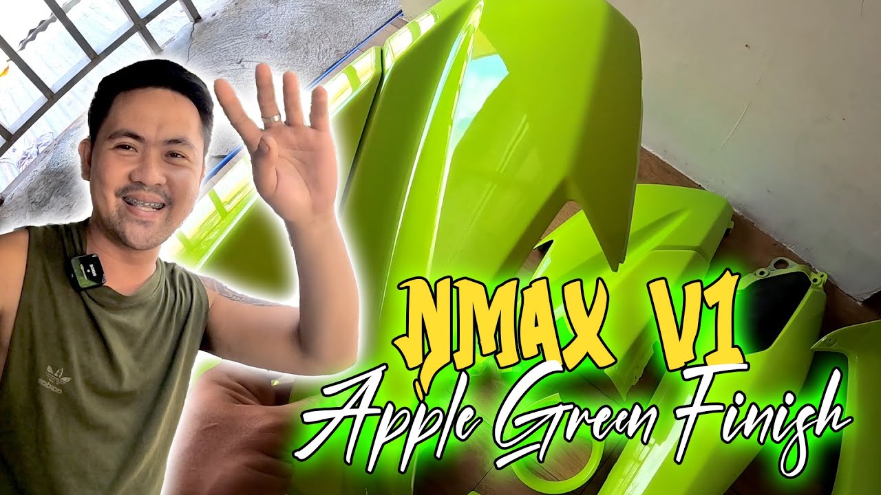 Nmax v1 Change Color Apple Green Color