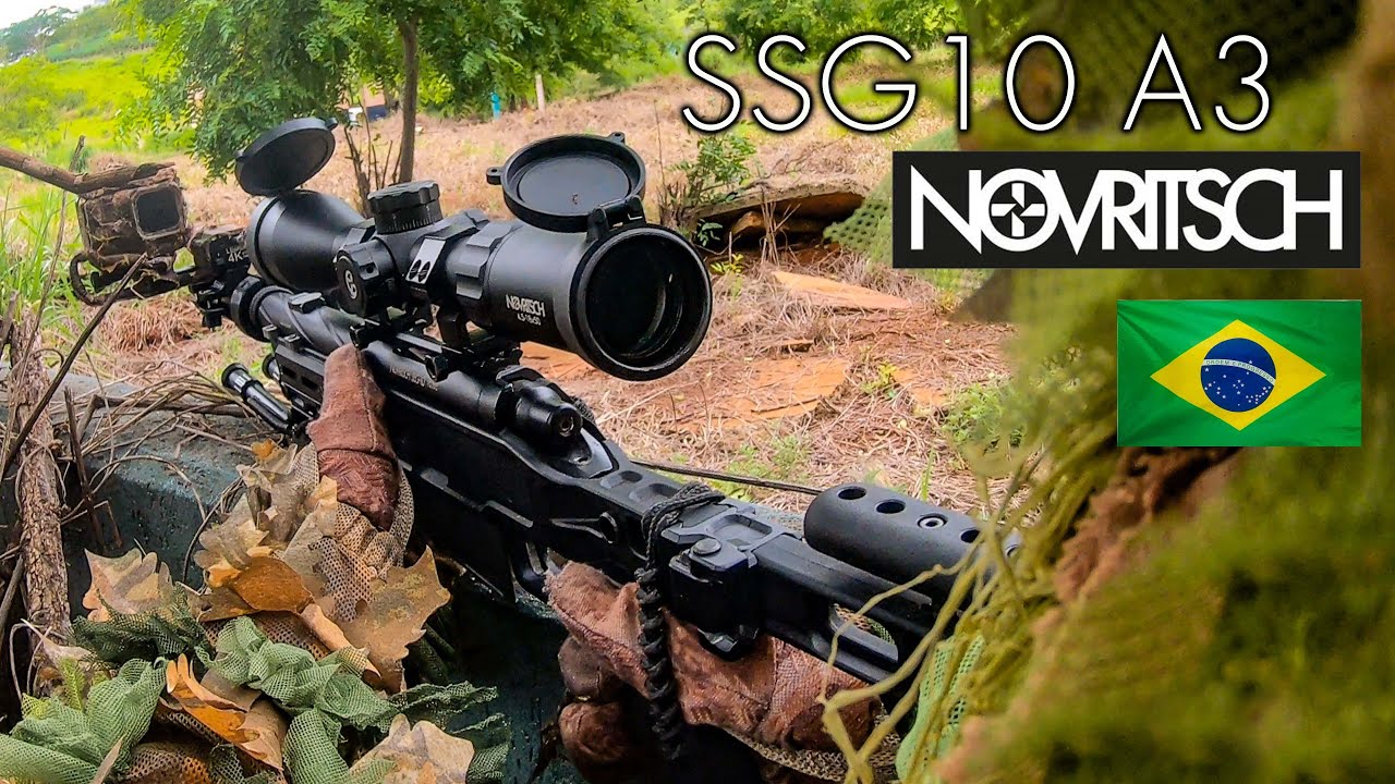 SNIPER | SSG10 A3 Novritsch | WANTEKSOLUTIONS | Fuzileiro Sniper