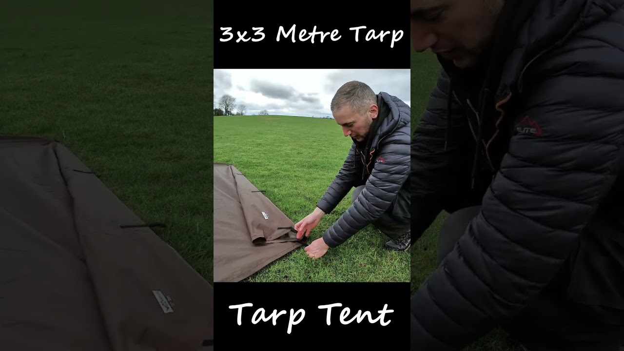 Брезентовая палатка 3x3 метра | Bushcraft & Camping