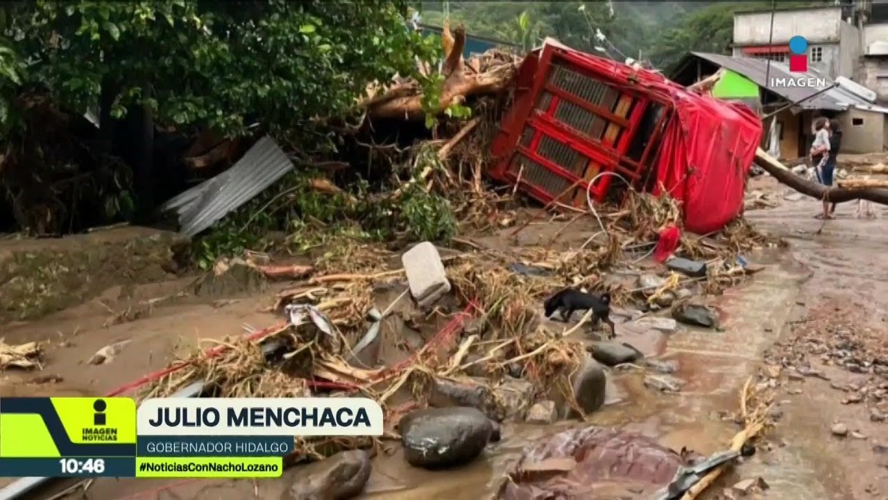 Chapula, en Hidalgo, será inhabitable tras las inundaciones, informó el Gobierno estatal | Nacho L