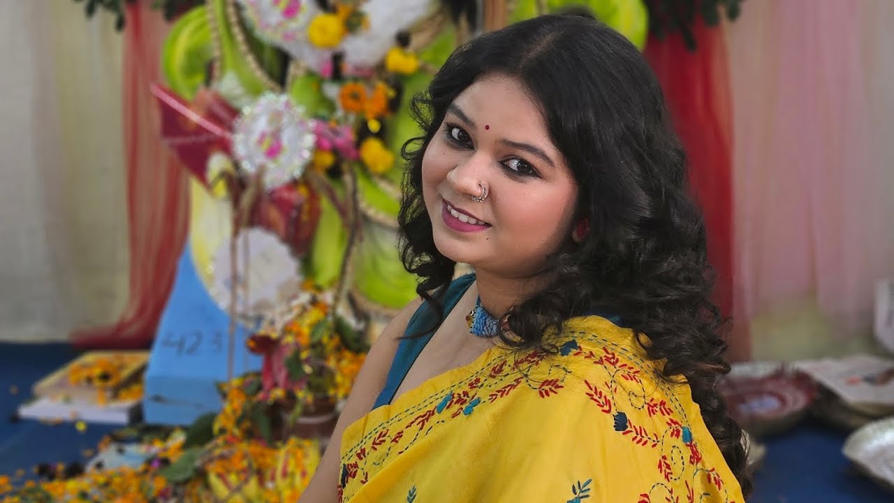 Saraswati pujo #longvideo #pujovibes #Friends #love #university #excited 