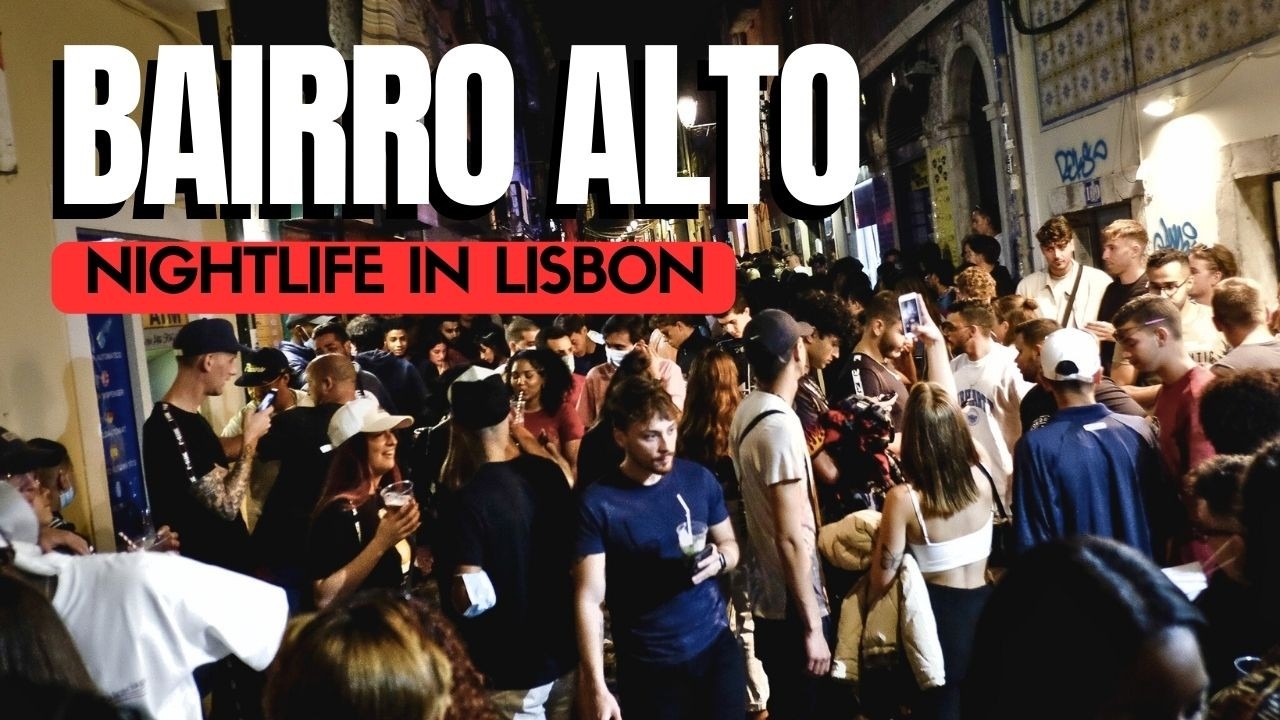 NOITE EM LISBOA - Bairro Alto - NIGHTLIFE LISBON #portugal 4K