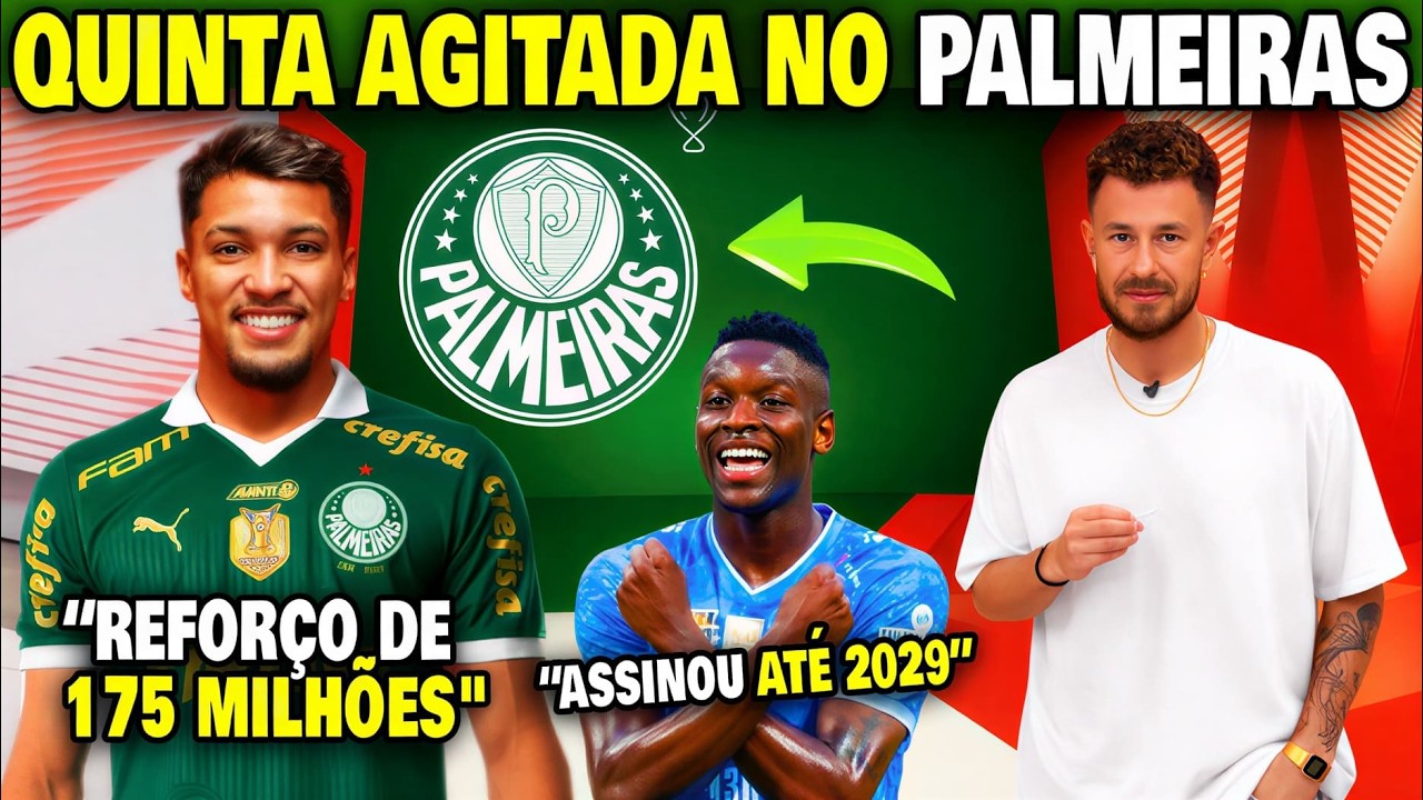 🚨GLOBO ESPORTE SP 12/03! VERDÃO ANUNCIA ACORDO OFICIAL! CONTRATAÇÃO FECHADA?! NOTICIAS DO PALMEIRAS!