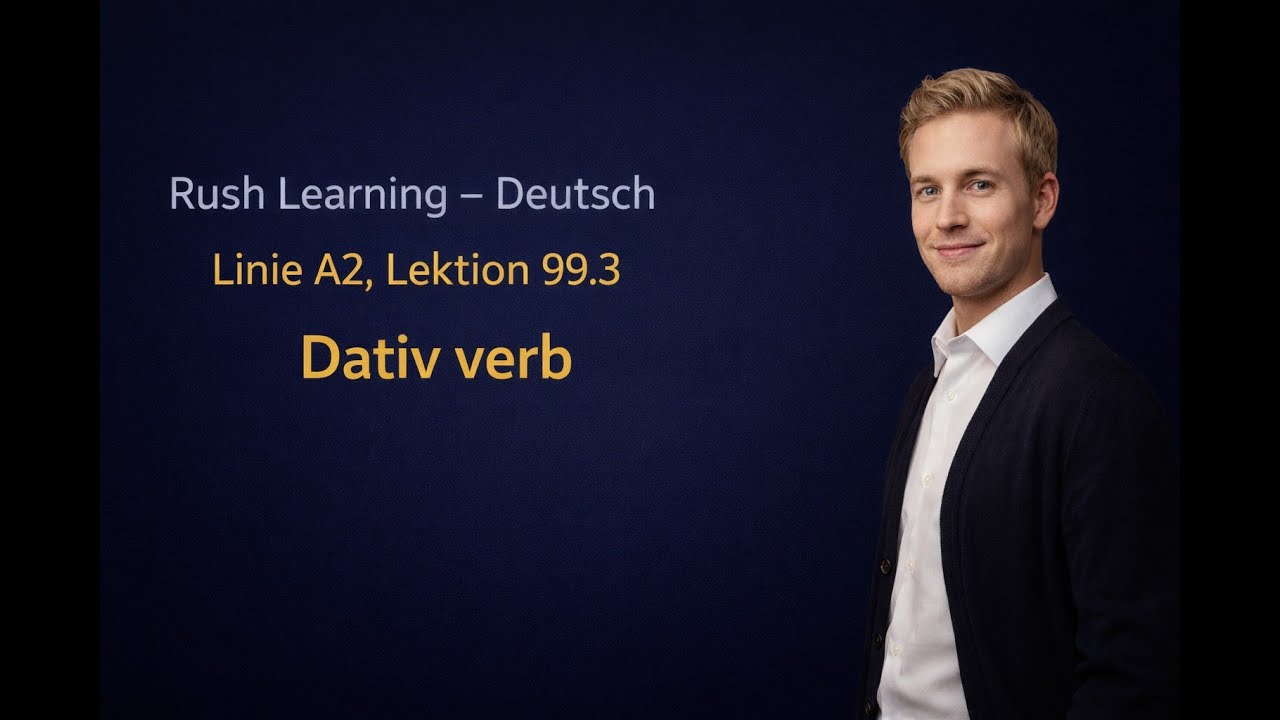 99.3 Dativ verb