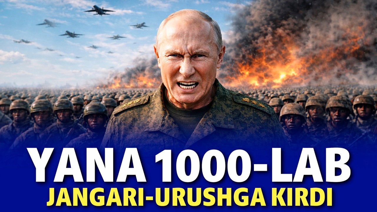 UKRAINLARGA QARSHI MINGLAB JANGARI URUSHGA KIRDI