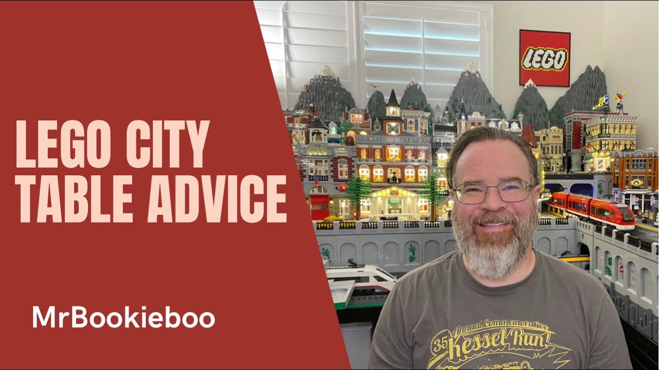 LEGO City Tables - building a solid foundation for your layout