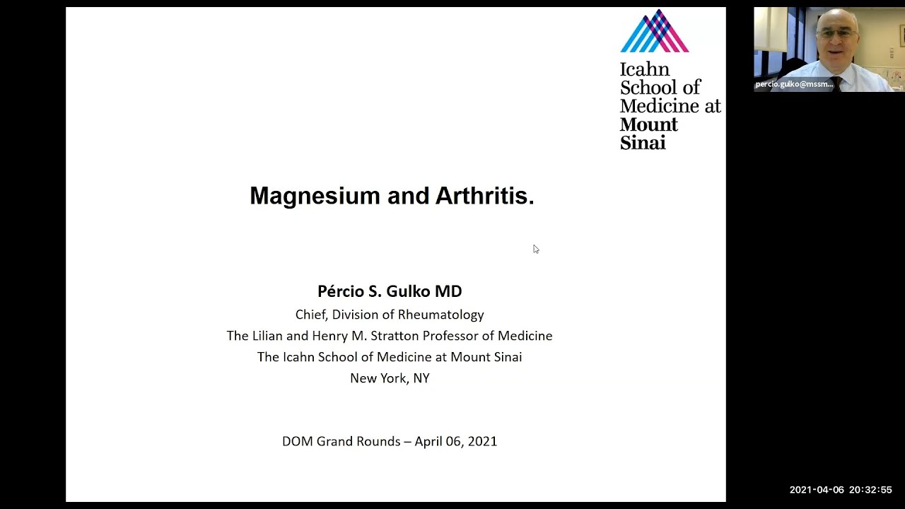 Magensium and Arthritis