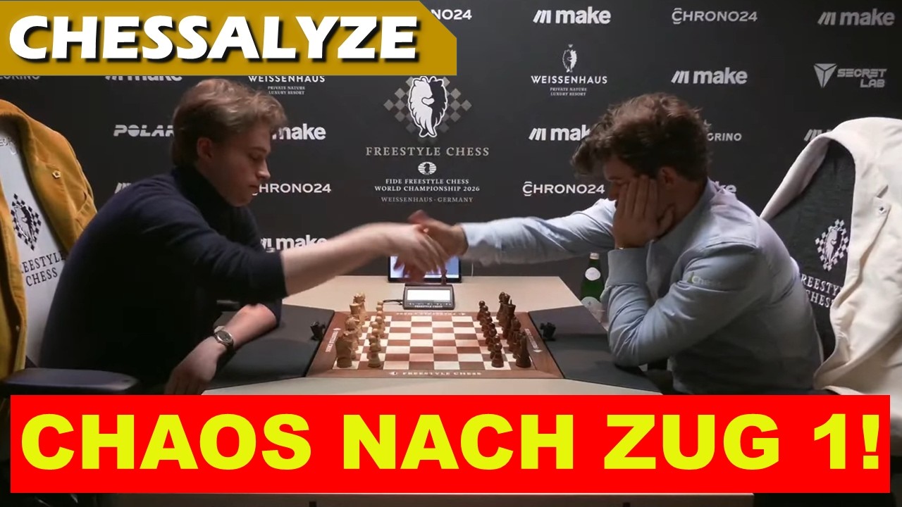 Die verr&uuml;ckte Reise nach Absurdistan! | Keymer Carlsen Caruana | Freestyle World Championship 2026