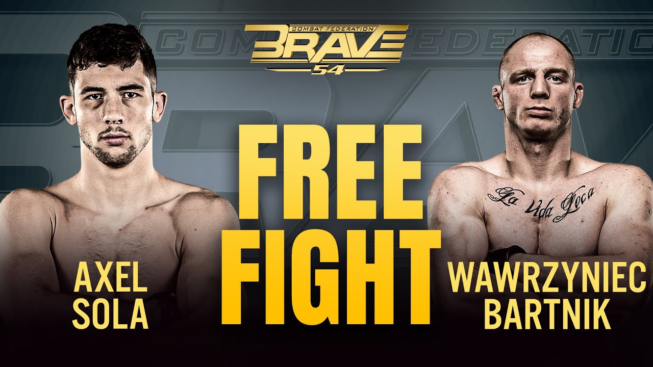 Axel Sola vs Wawrzyniec Bartnik | Full Fight | BRAVE CF 54