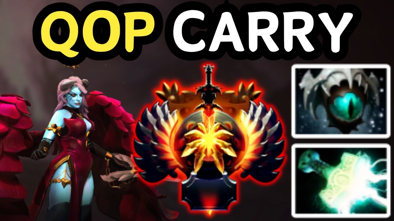 🔥 TOO BEAUTIFUL TO DIE — QUEEN OF PAIN CARRY 🔥 DOTA 2