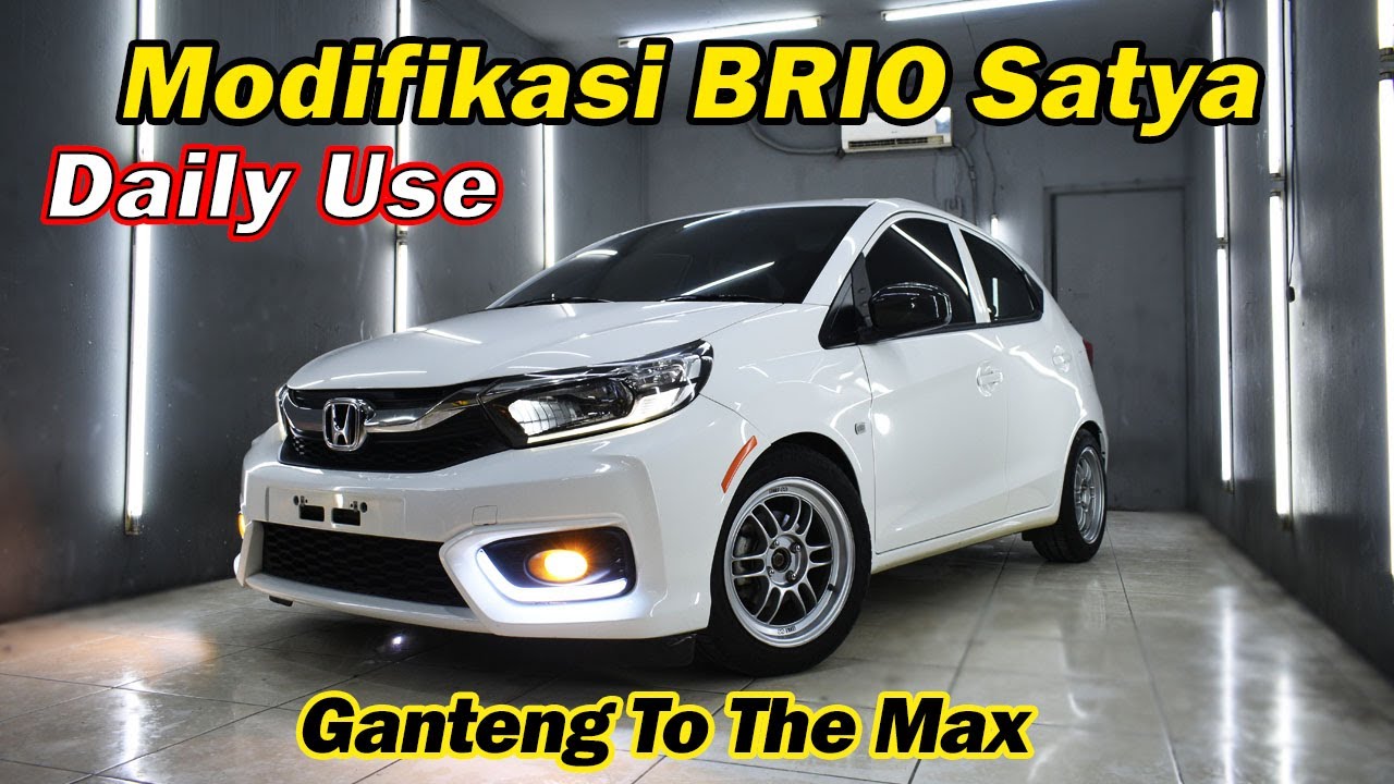 Modifikasi Honda Brio Satya Buat Harian Tapi Tetap Nyaman dan Keren