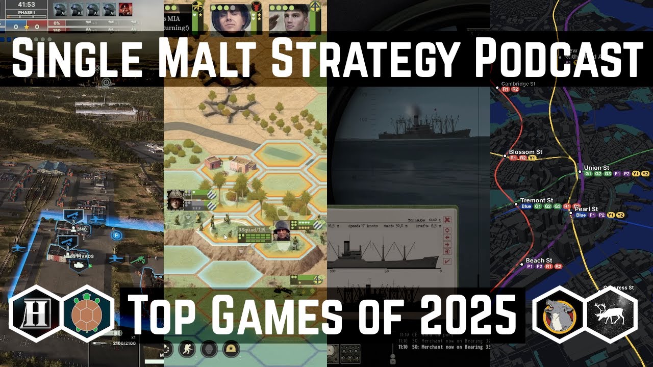 Top 3 Games of 2025 | Single Malt Strategy | Episode 94