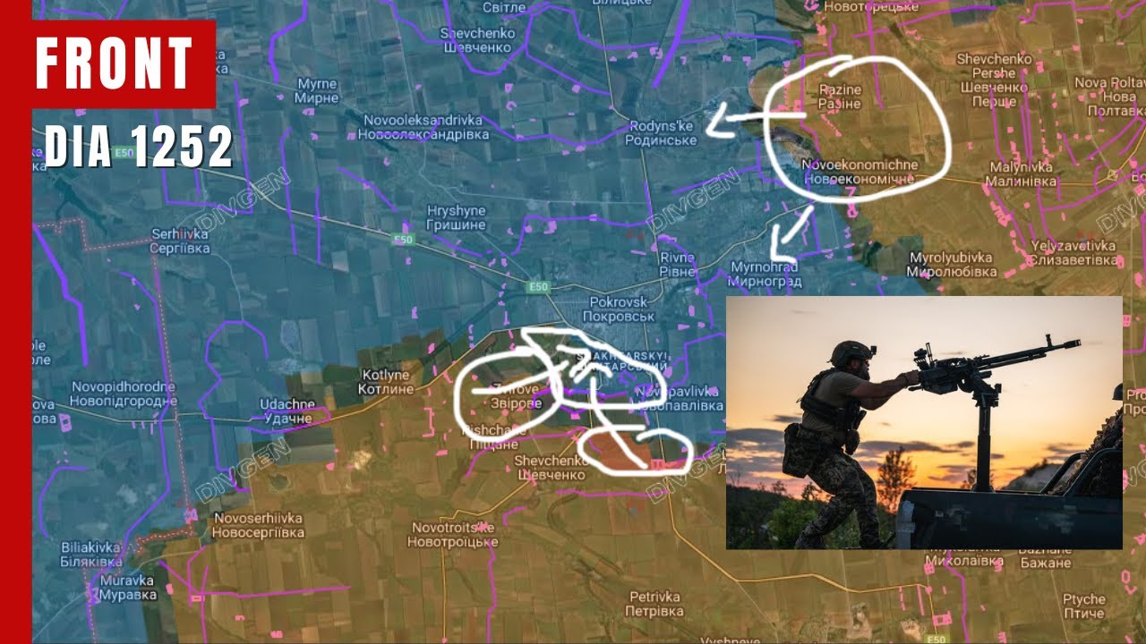 29 JUL 2025 | MAIS AVAN&Ccedil;O RUSSO AO SUL DE POKROVSK. LENTO E DEVASTADOR