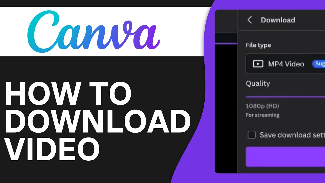 How to Download Video in Canva 2026 (Canva Tutorial)