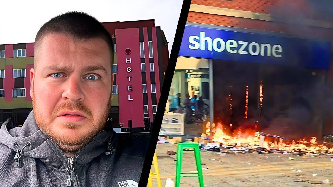 После беспорядков Халл был разнесён вдребезги!