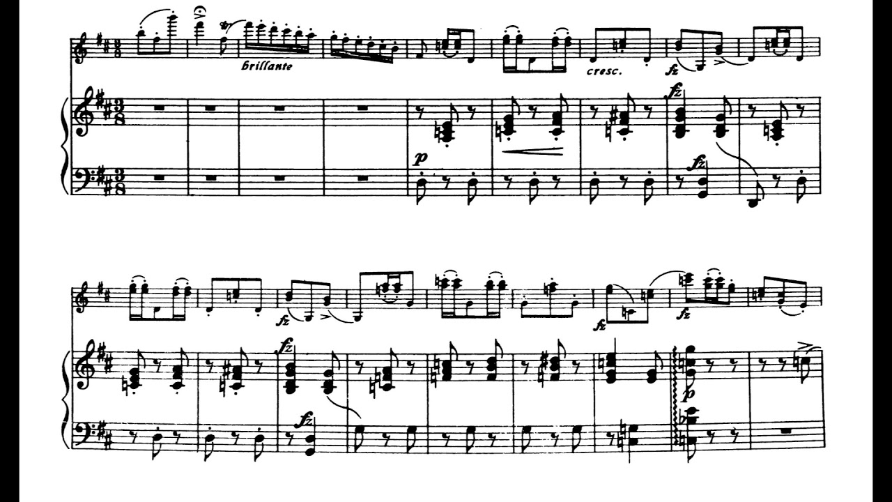 Fritz Kreisler - Caprice Viennois for Violin and Piano, Op. 2 (1910) [Score-Video]