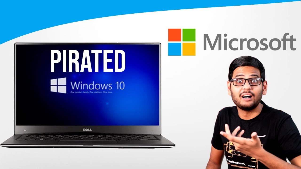Why MicroSoft Allows Piracy?? Free Windows 10 🔥🔥🔥