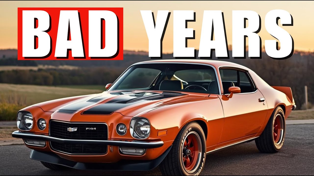 Chevrolet Camaro Years to AVOID — and the Years That Last Forever