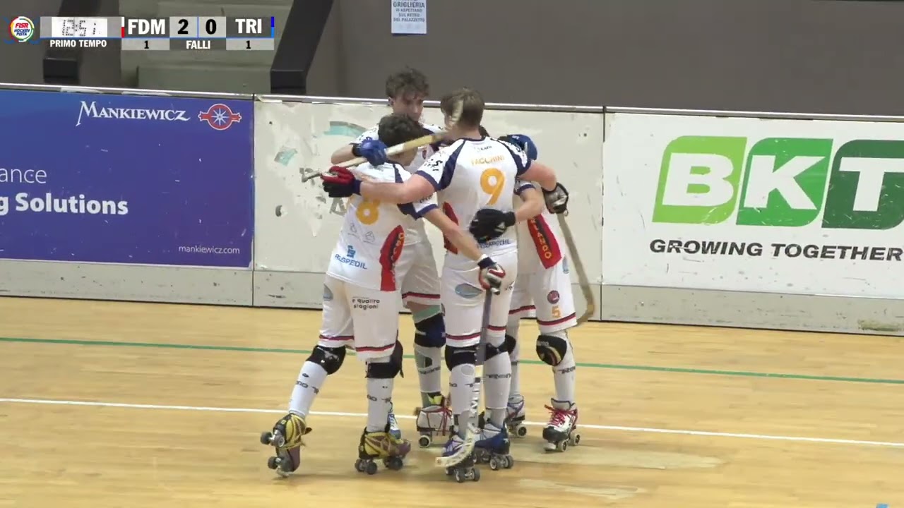 Finali Nazionali Under 17 - Seregno (MB) - Quarti di Finale - H.C. Forte dei Mamri x Hockey Trissino