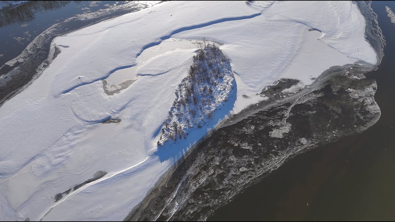 Early river ice