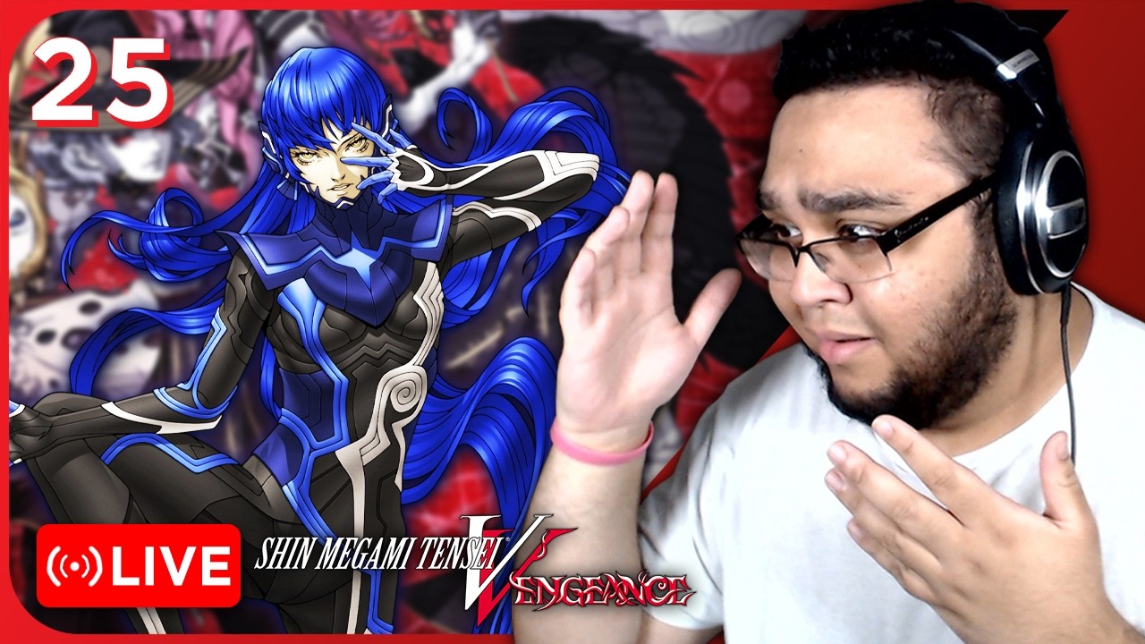 【🔴LIVE】 First Time Shin Megami Tensei V Vengeance | Day 25 | HARD Difficulty