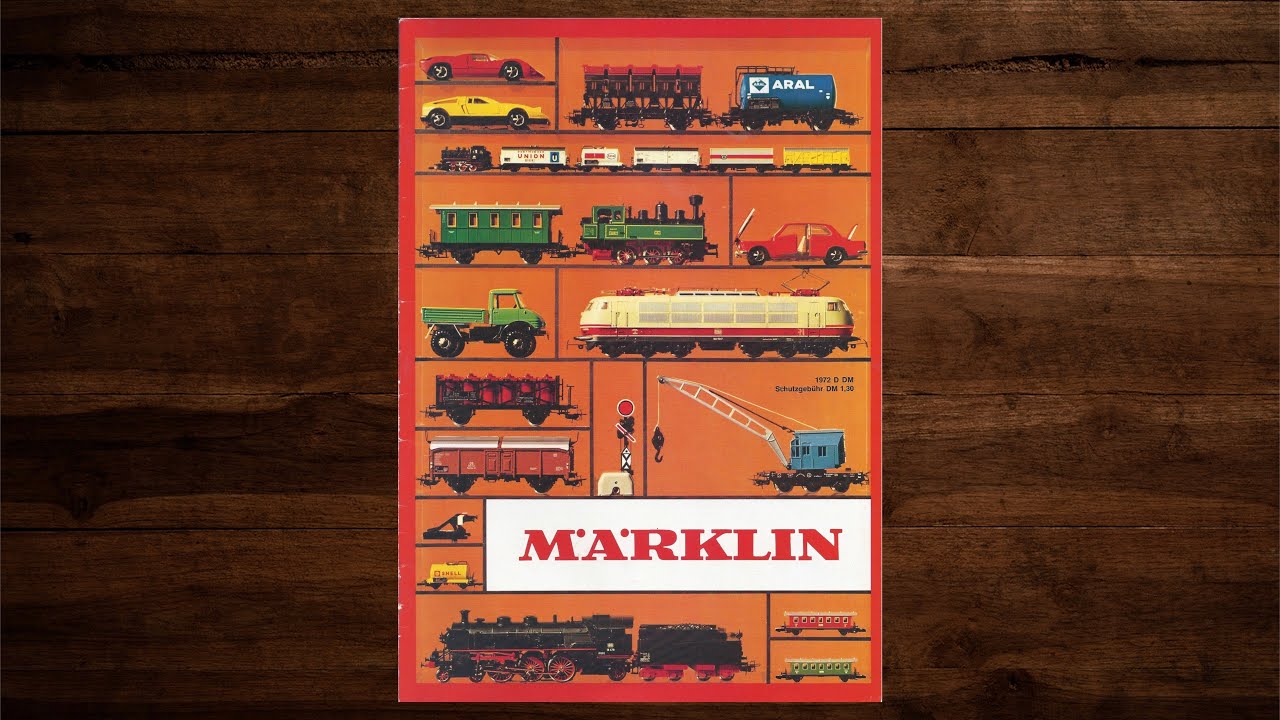 Märklin Katalog 1972 – Modelleisenbahn, Modellbahn, H0