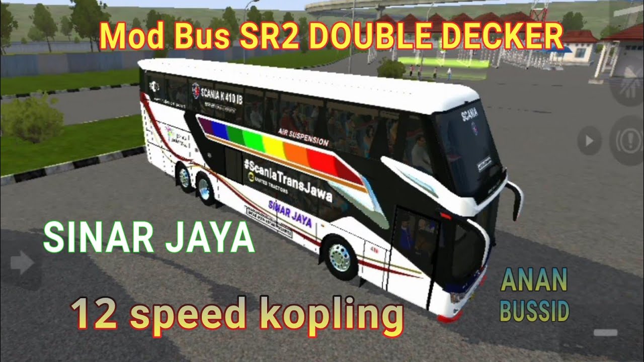 Livery Sinar Jaya - Mod Bus SR2 DOUBLE DECKER