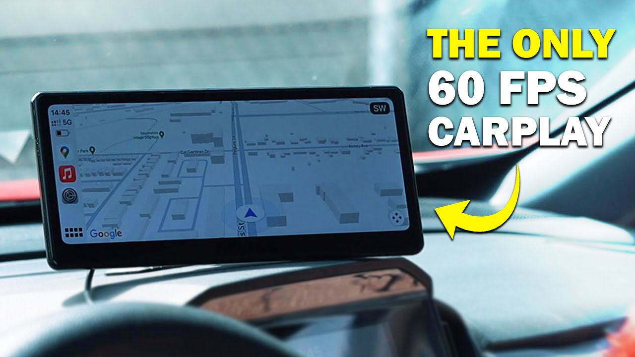 CarpodGo T3 Pro Unboxing & Review - 60fps CarPlay in Action!