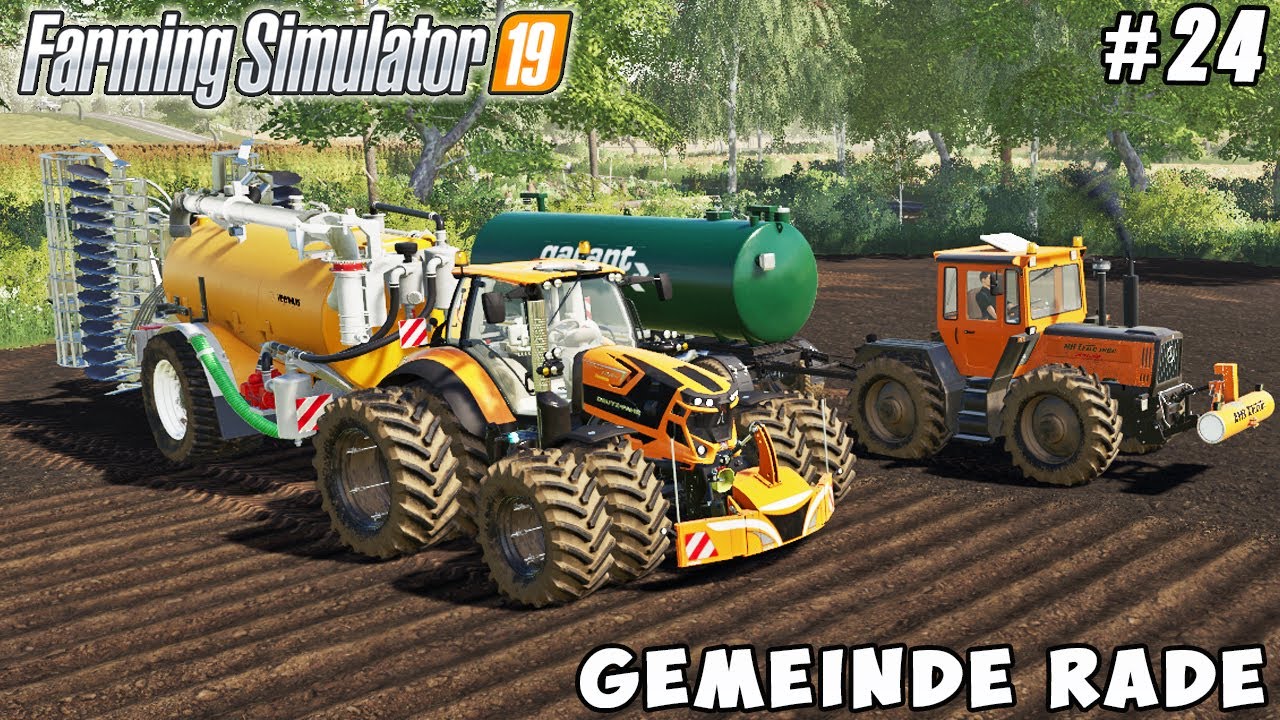 Buying new tractor, plowing, cultivation with slurry | Gemeinde Rade | Farming simulator 19 | ep #24