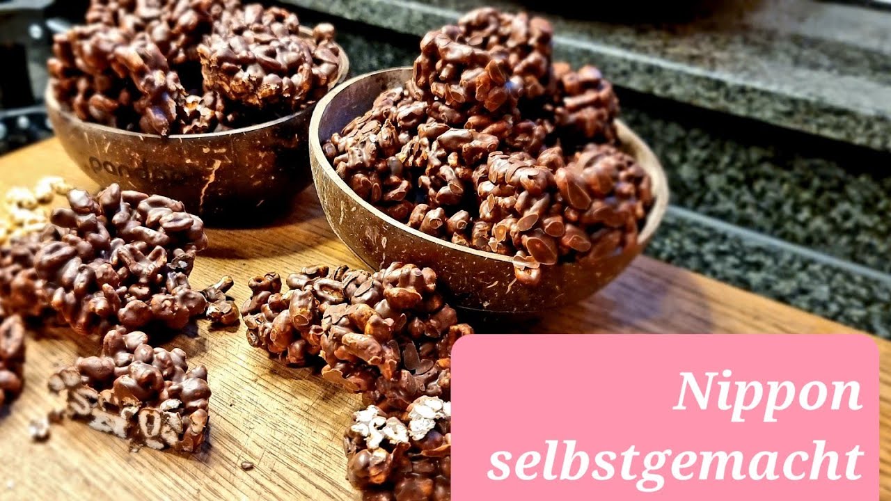 Gesunde Süßigkeiten: Nippon selber machen/nur mit 3 Zutaten 😋🍫