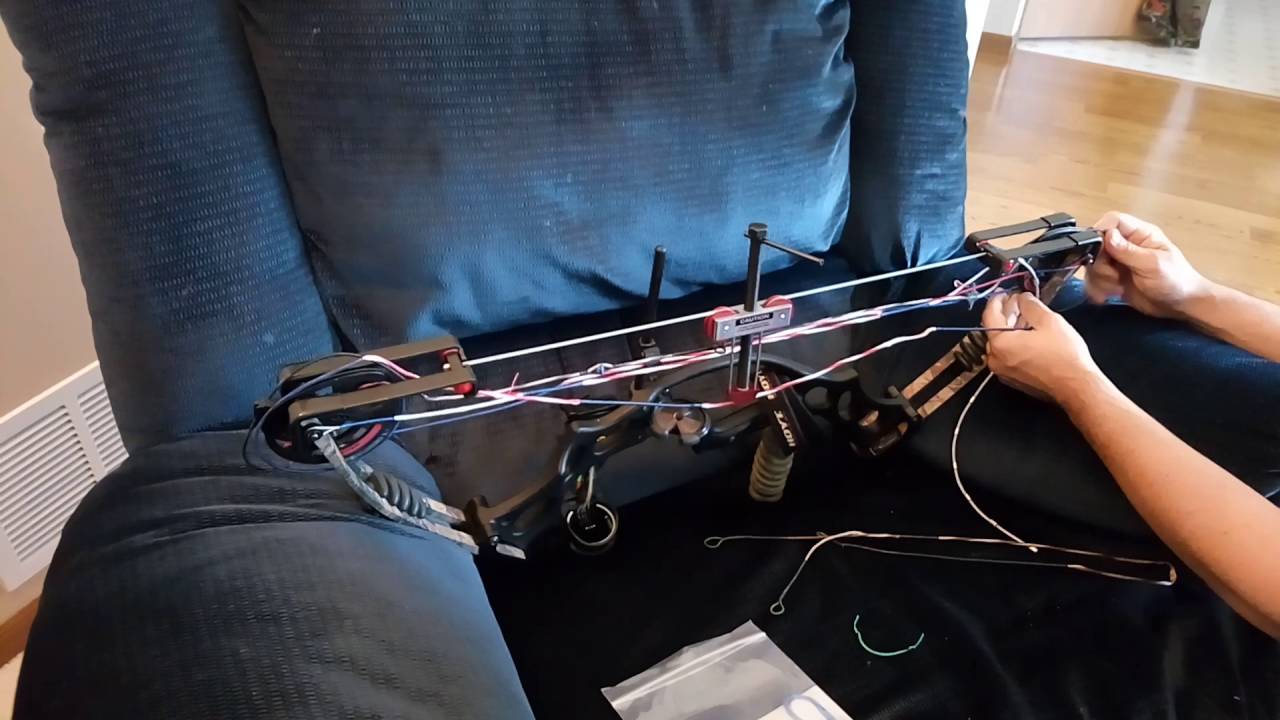 How to change bow strings at home