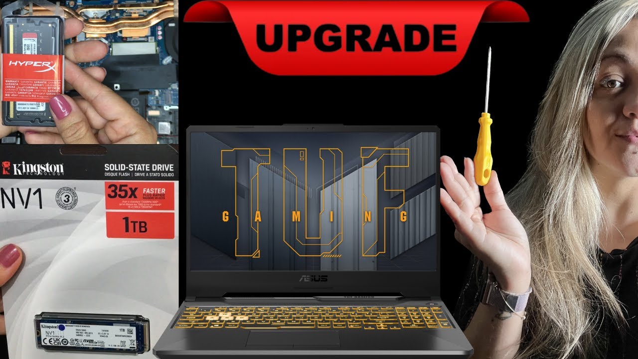 Upgrade de Memória e SSD | Notebook Gamer ASUS TUF F15
