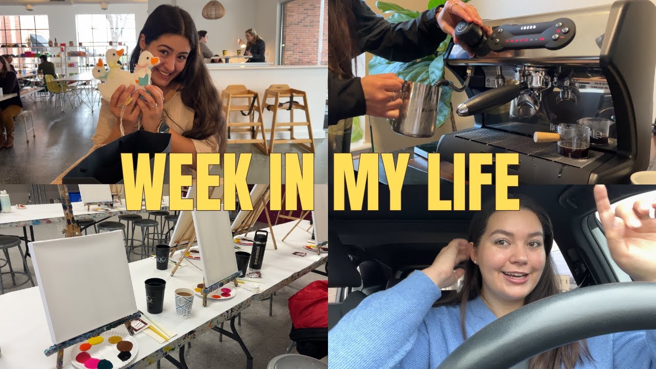eventful week in my life | almost done setting up the coffee cart!