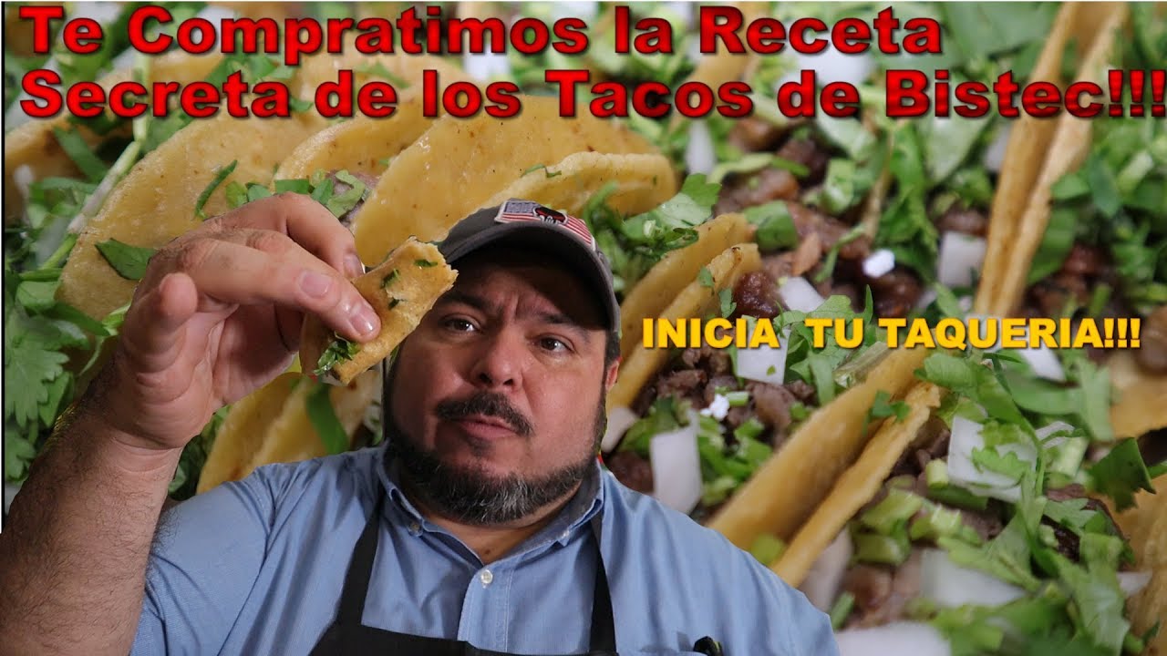 LOS TRADICIONALES TACOS DE BISTEK  A LA PLANCHA