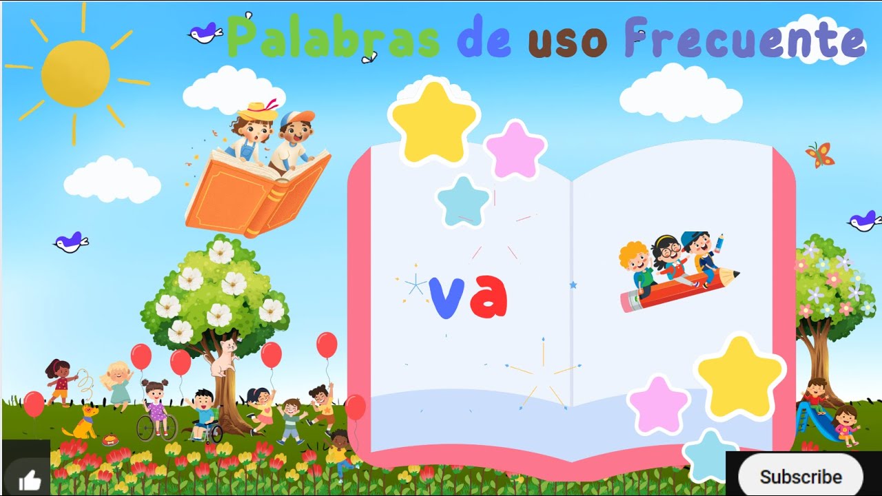 va | Palabras de uso Frecuente | Spanish Sight Words | Aprender a leer y Escribir | Ms. Morales