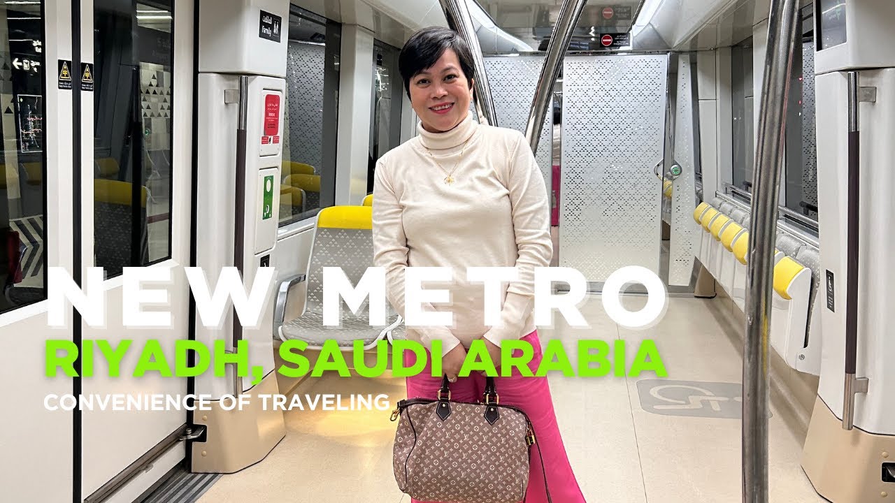 RIYADH METRO, SAUDI ARABIA | #riyadh #metro #metroride #metrostory | Leah Acebuche