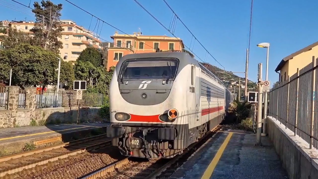 FRECCIARGENTO, FRECCIABIANCA, Intercity, treni merci e regionali in Liguria, Züge, trains, trenes