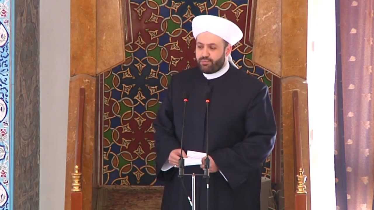 خطبة الشيخ عبد الرحمن حسون :عزاؤنا الرضى بقضاء الله