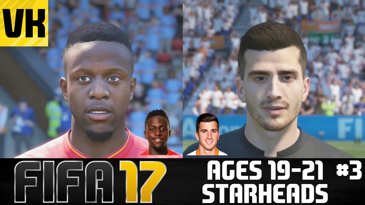 FIFA 17: YOUNG PLAYERS REAL FACES/STARHEADS AGED 19 -21 (Origi, Gnabry, Gaya + more) #3