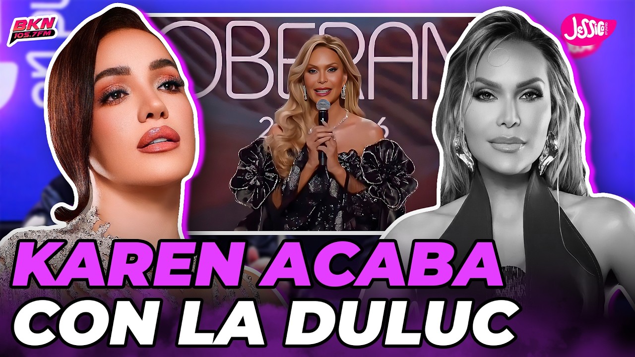 KAREN YAPOORT ACABA CON LA PRESENTACIÓN DE GEORGINA DULUC EN PREMIOS SOBERANO 2026