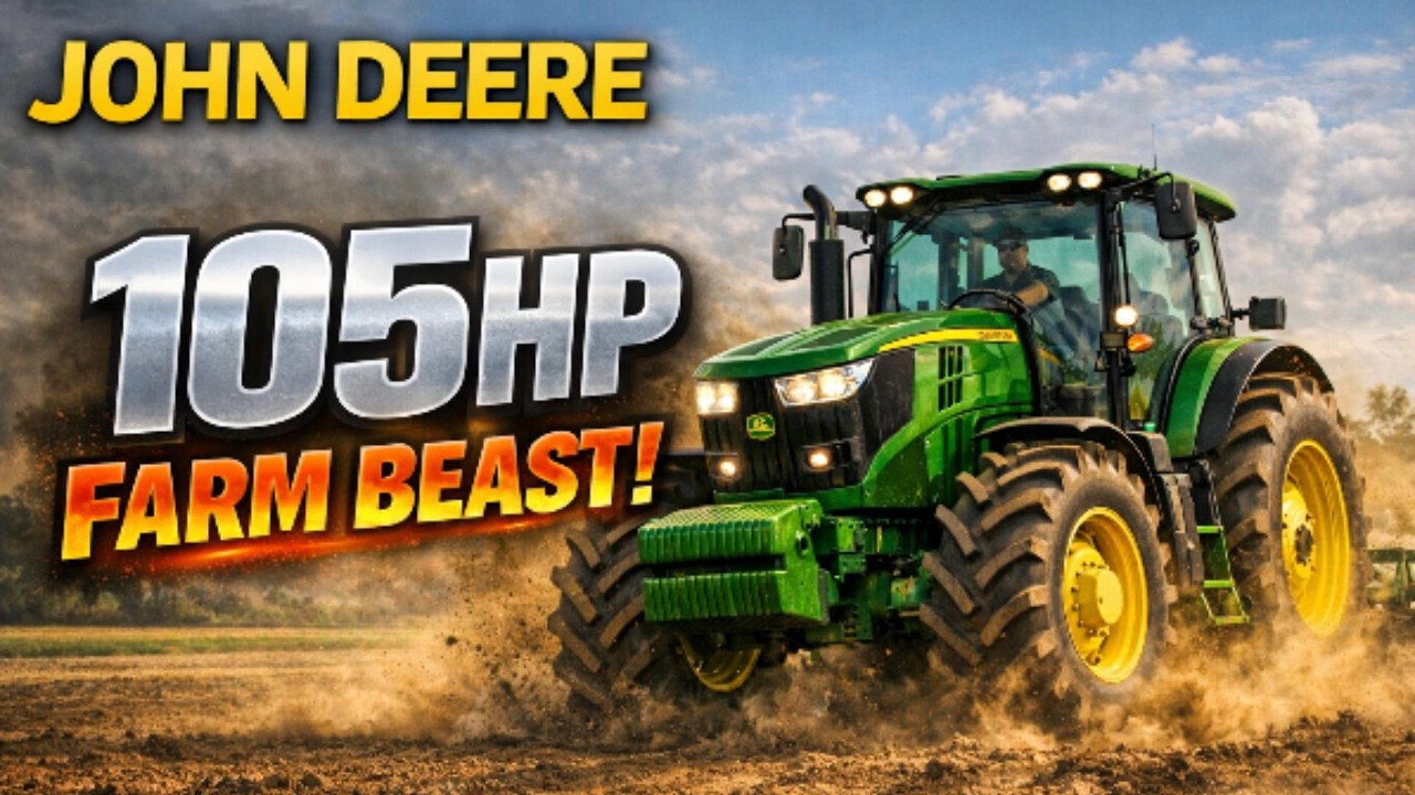 John Deere 6M 105 Review – Versatility & High Performance in Mode