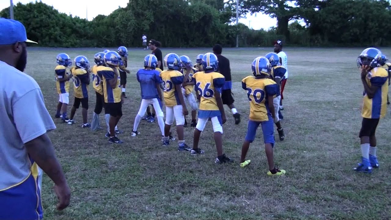 Football Hotbed: Gwen Cherry Jr. Pee Wees Practice Intensity is High