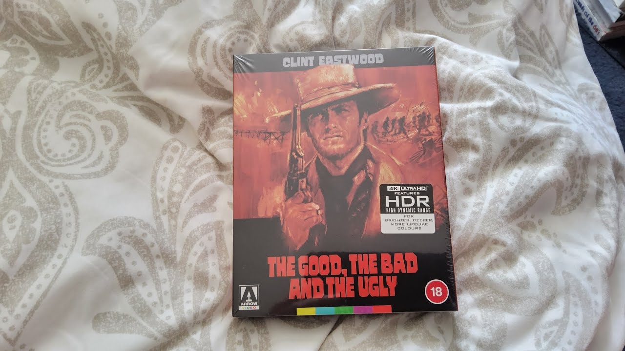 The good, the bad and the ugly 4k arrow video limited edition unboxing 