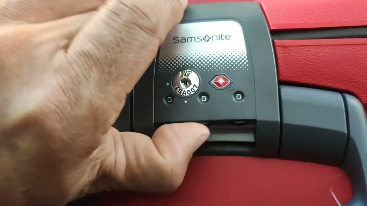 #how to lock set Samsonite trolley bag #samsonite trolley bag me no set kaise kare, #Samsonite bag