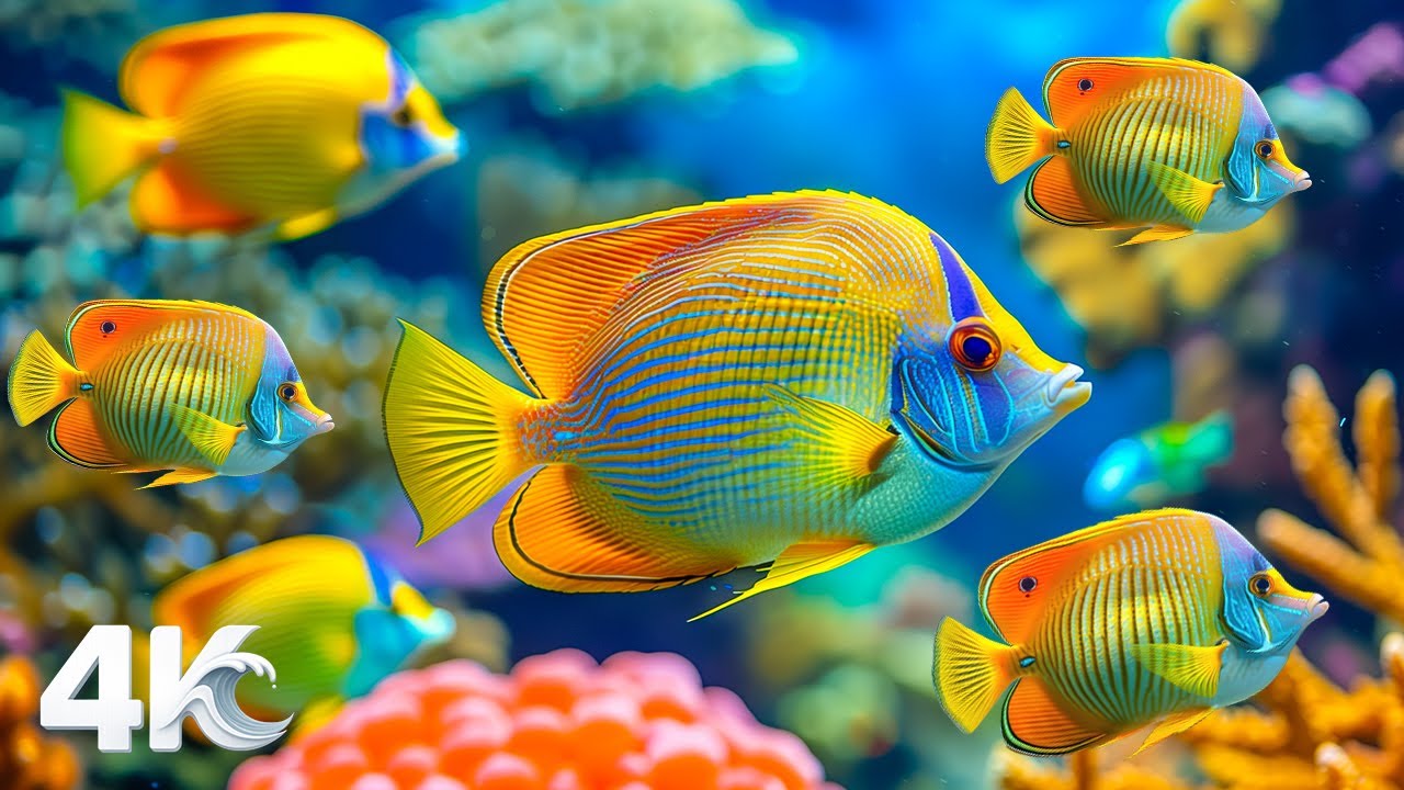 Ultimate 4K Ocean Adventure – Dive Deep into Sea Life in Ultra HD Aquarium