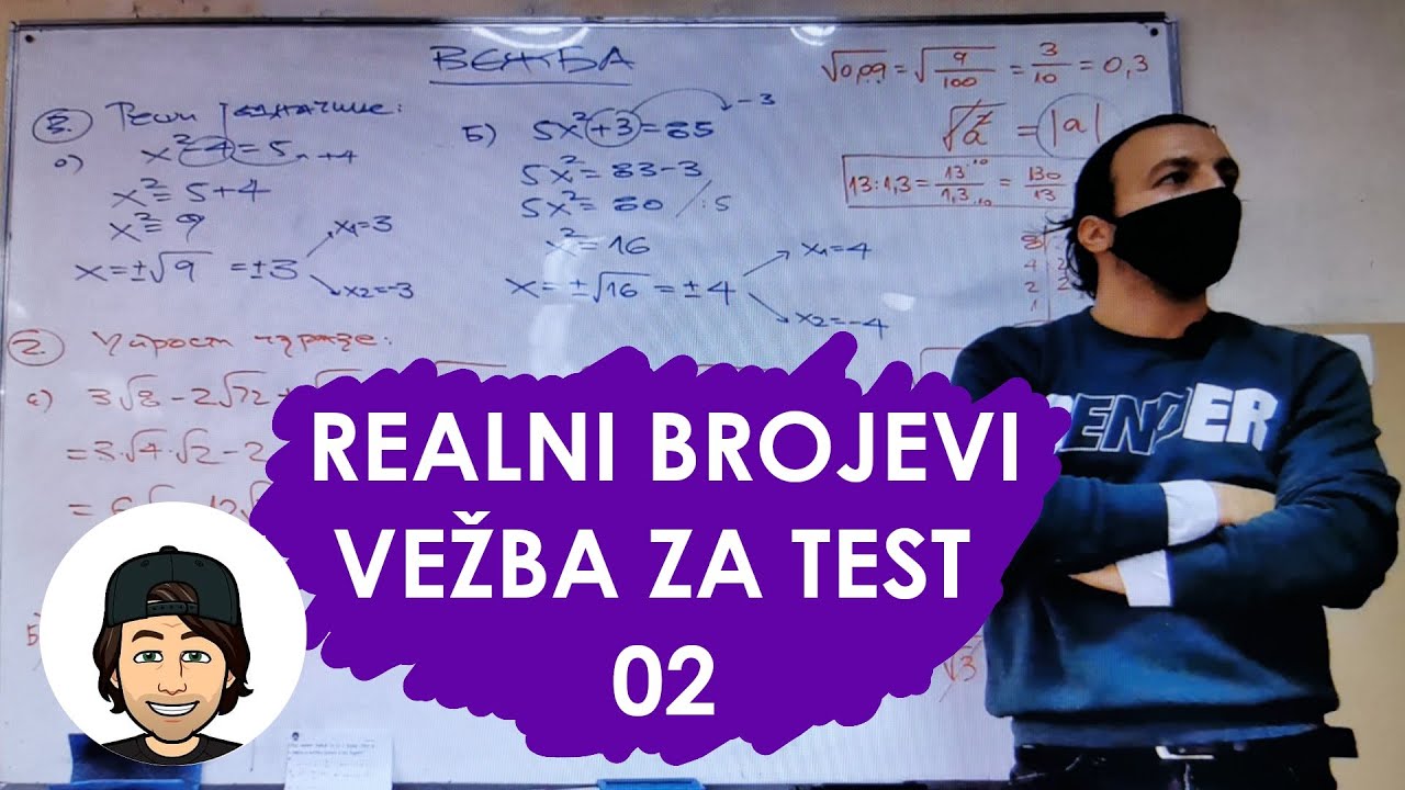 REALNI BROJEVI (VEŽBA ZA TEST) 02