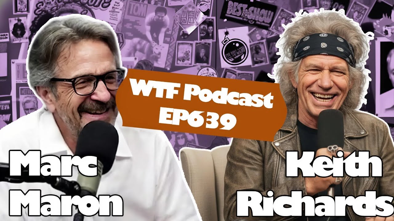 Marc Maron Talks Music, Longevity, and Legacy with Keith Richards | WTF Podcast