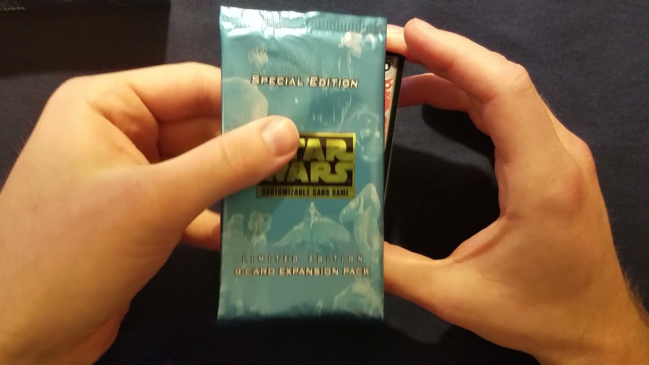 Star Wars CCG Sealed Opening #40: Special Edition Booster Box
