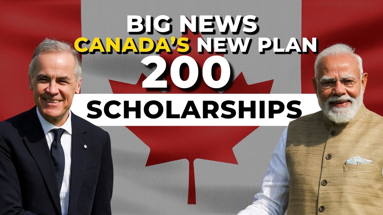 Big News! Canada Announces 200 Scholarships for Students 🇨🇦😱