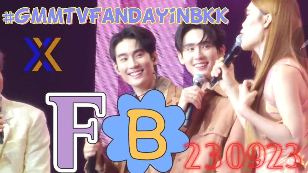 ช่วง TALK และวางมวย 😅 #GMMTVFandayinBKKxFB°#ฟอสบุ๊ค #fforce_ #kasibook •🦊🍡 23092023